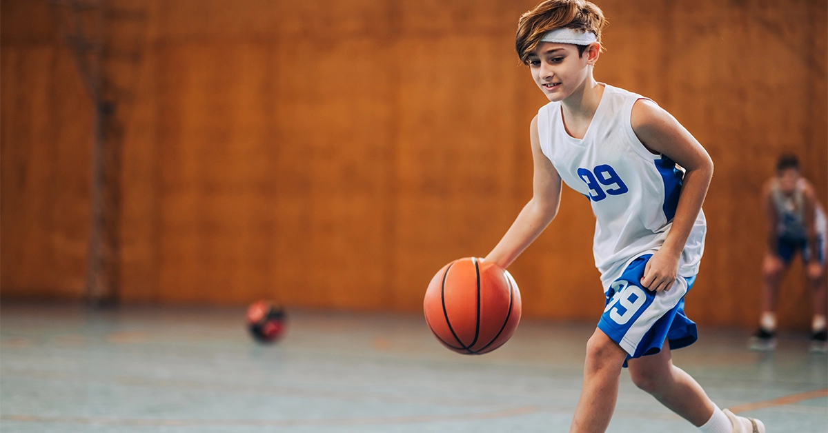 Sports facilities in one of the low fees schools in Ajman