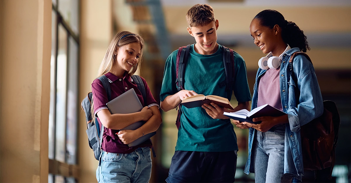 students in a school 