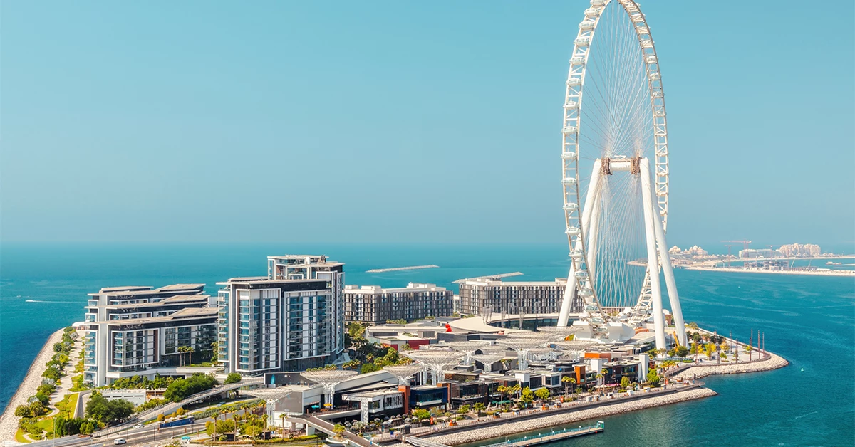 Bluewaters Island features lavish holiday homes in Dubai