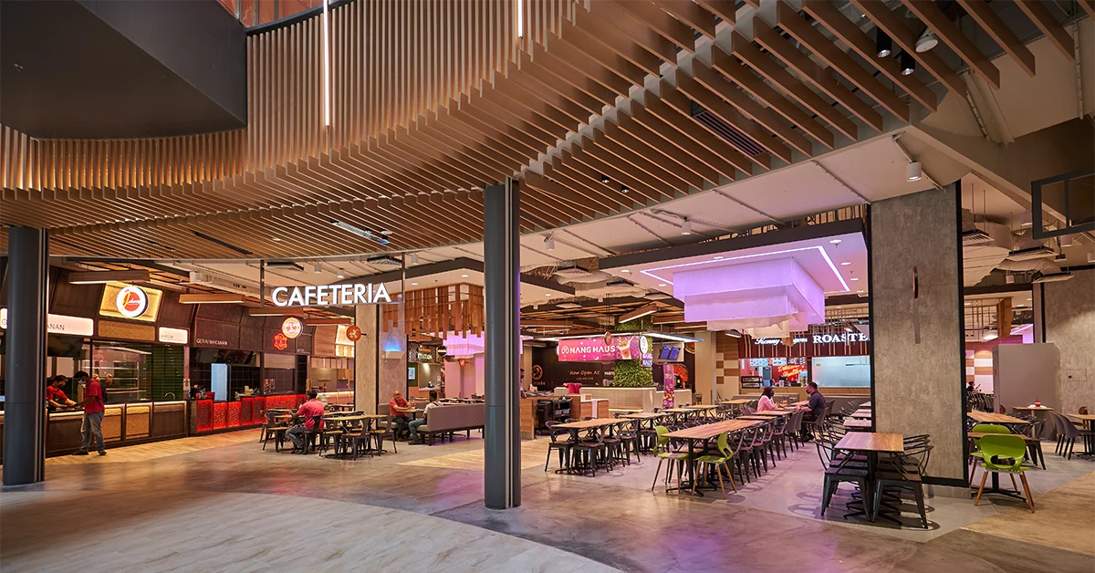 Cafeteria in a Mall