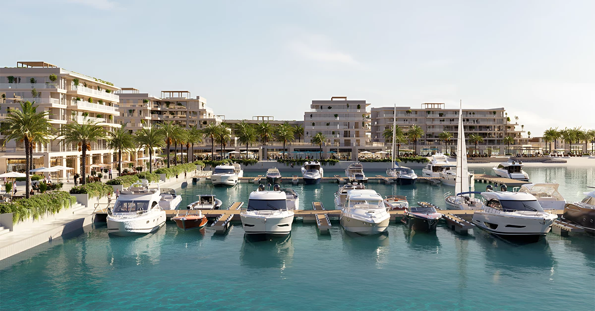 Yacht Marina at Ramhan Island