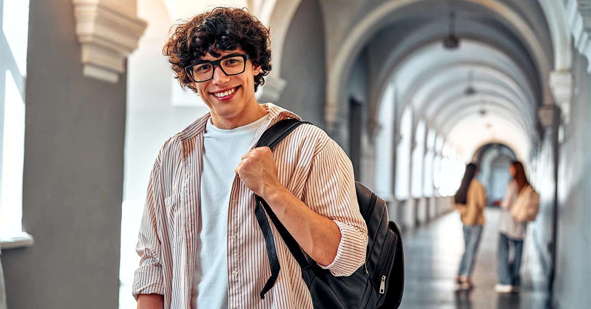 A young student pursuing vocational education in Dubai 