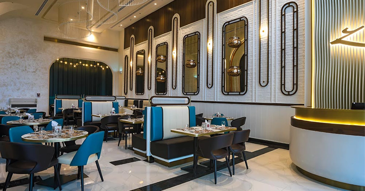 Gazebo Restaurant in Dubai Creek Harbour