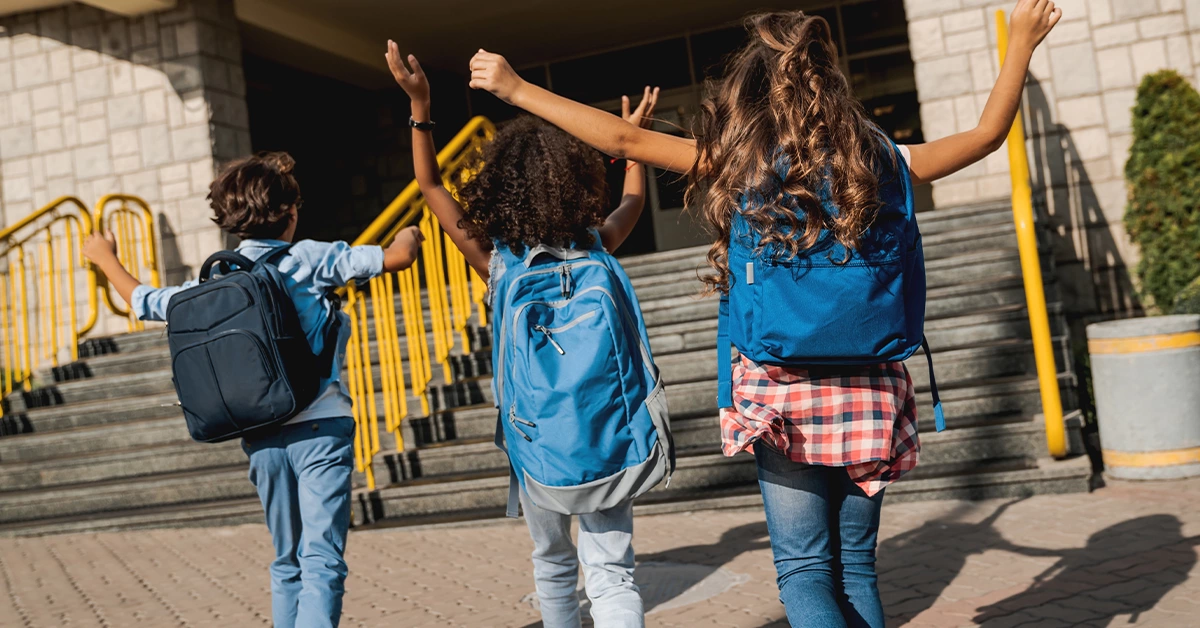 Children at schools near Al Muraqqabat, Deira​ 