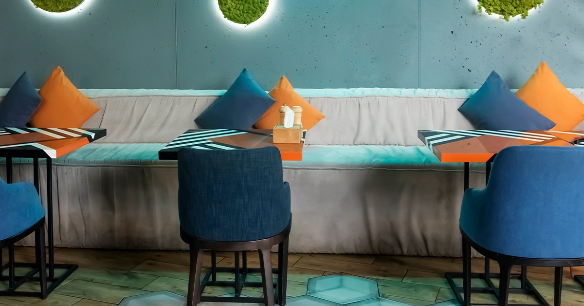 Vibrant Restaurant in Dubai