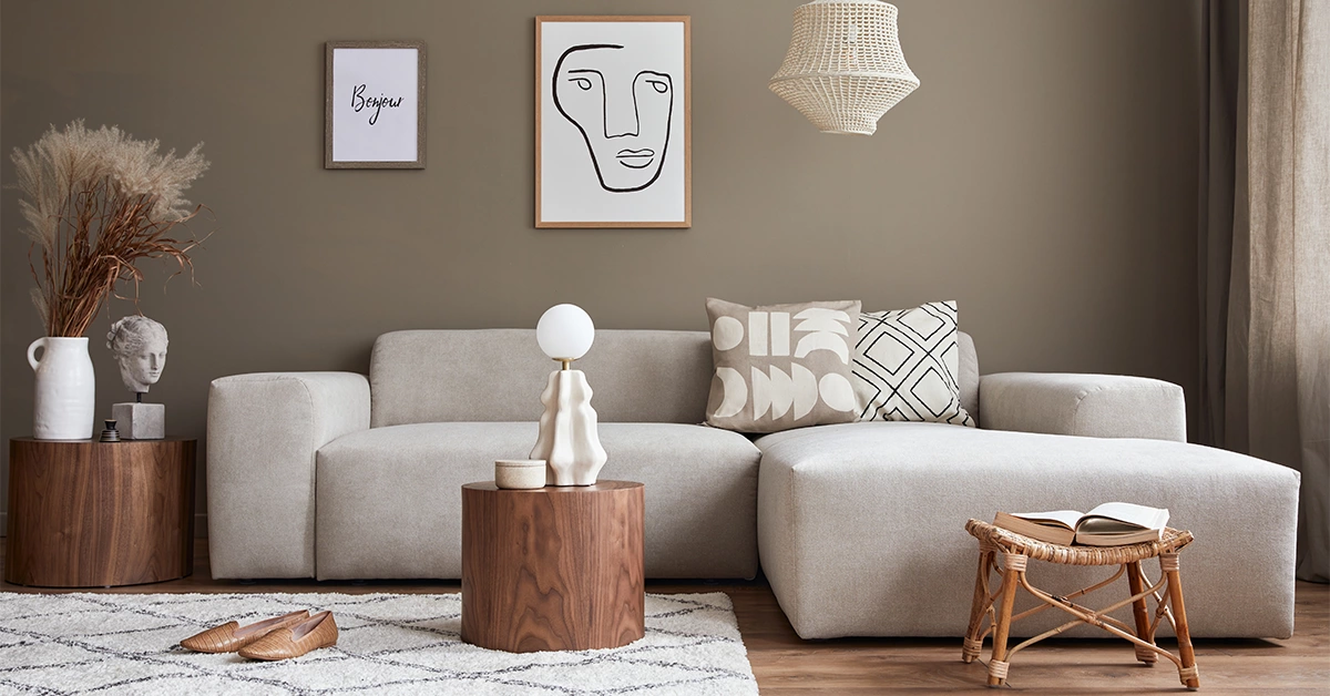 Apartment interior in one of the best buildings in Motor City, Dubai​ 