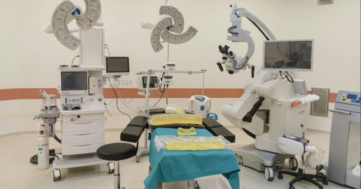 A testing room in Dubai Marina