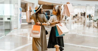 Woman shopping from Mafraq Mall, Abu Dhabi