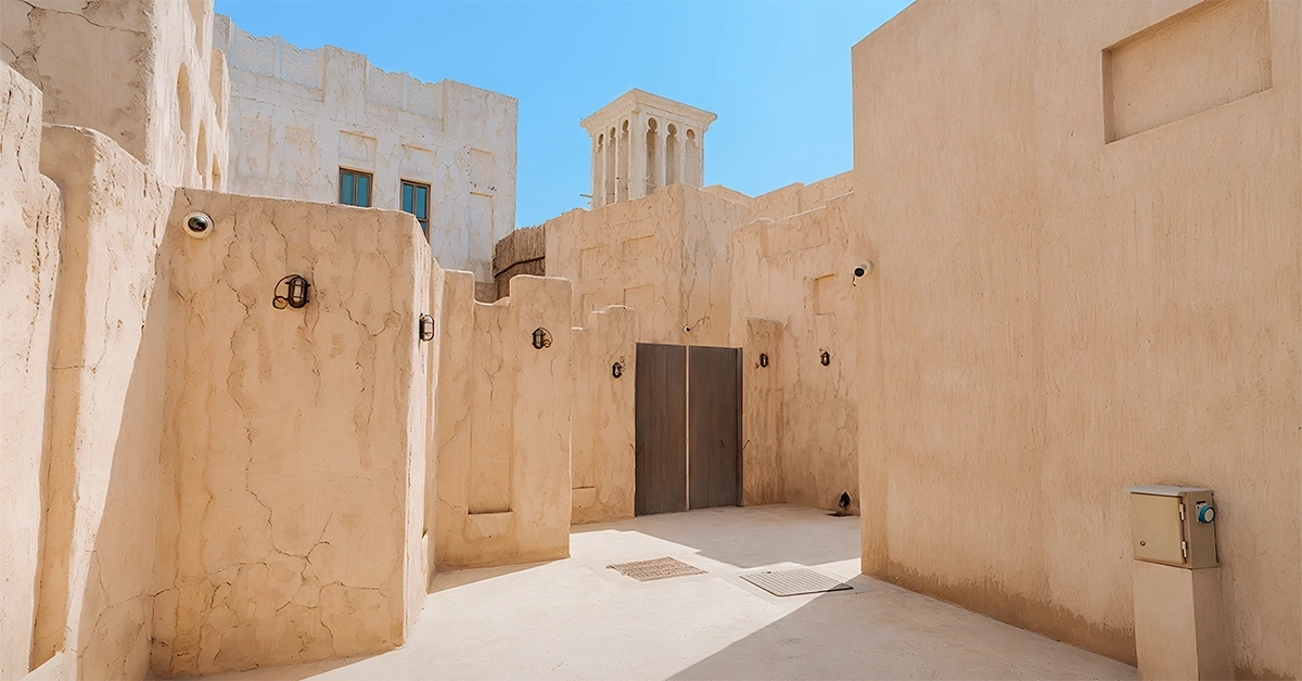Shindagha Museum near Heritage House Dubai