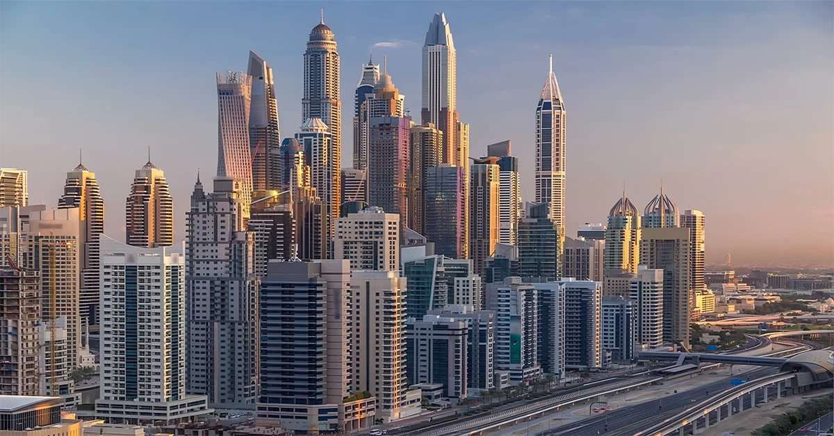 Dubai Marina Skyscrapers