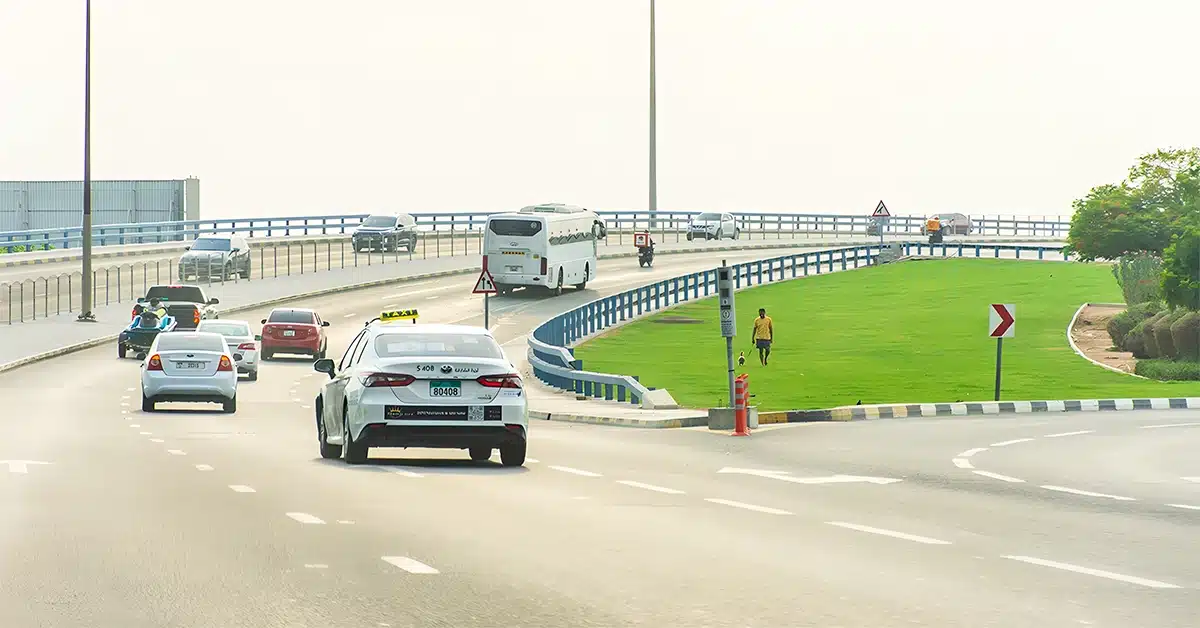 Roads in Sharjah