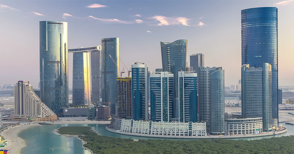Al Reem Island in Al Forsan Village