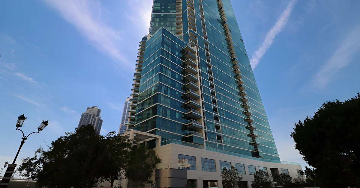 Stunning view of Al Bateen Residences