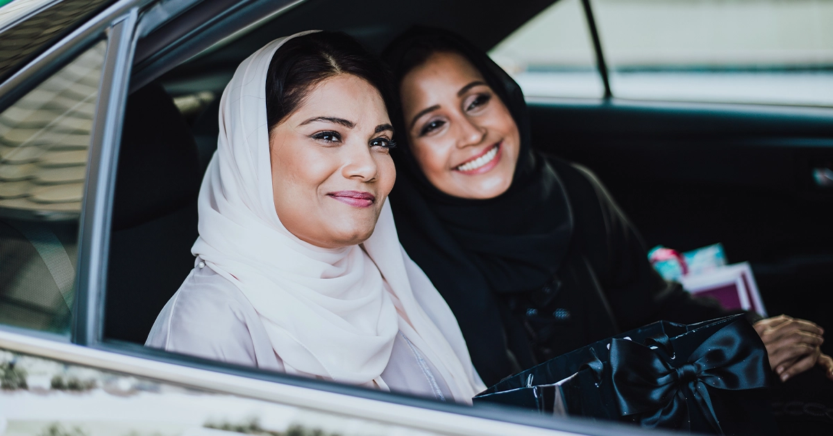 Women in Taxi