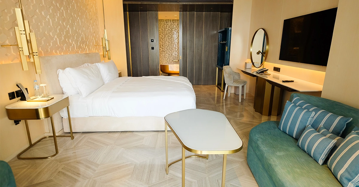 Hotel room near town square Dubai