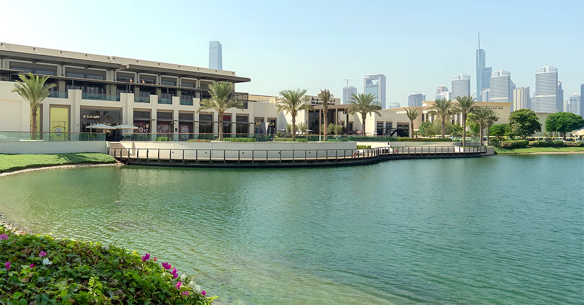 Meadow Village Lake Views with sushi art restaurant