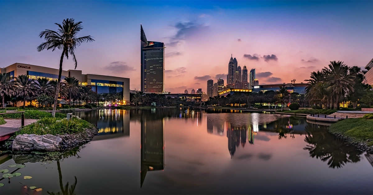 Hotel view of Internet City dubai