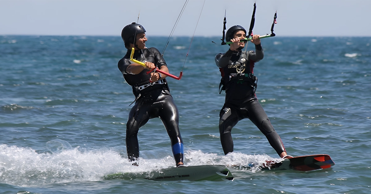 Kitesurfing course