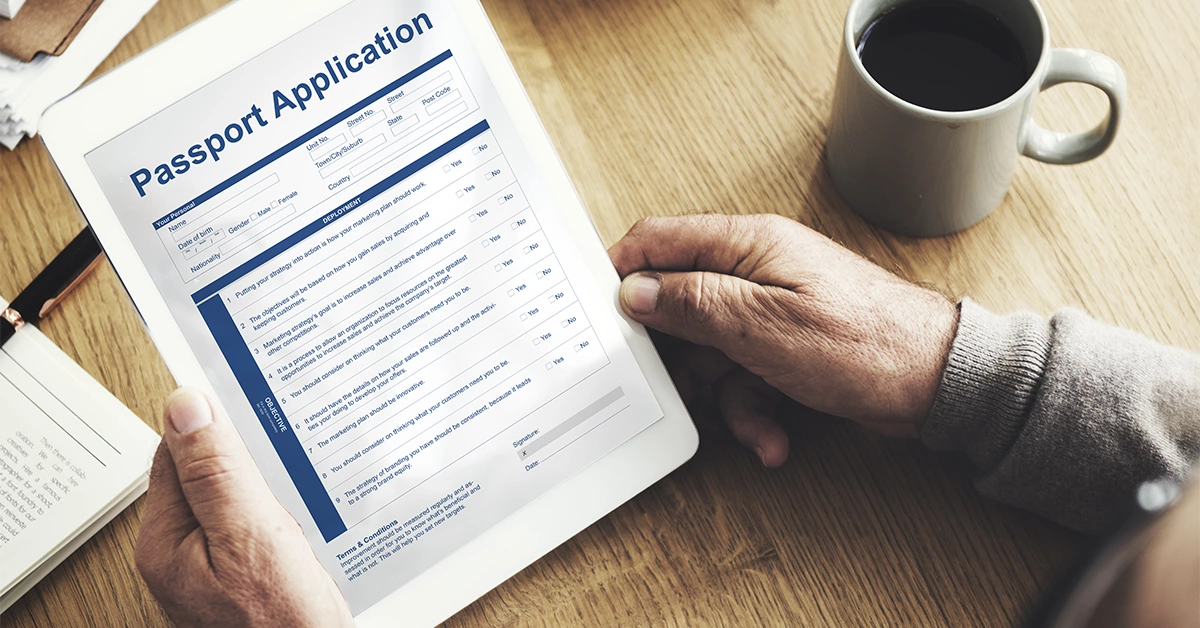 passport application