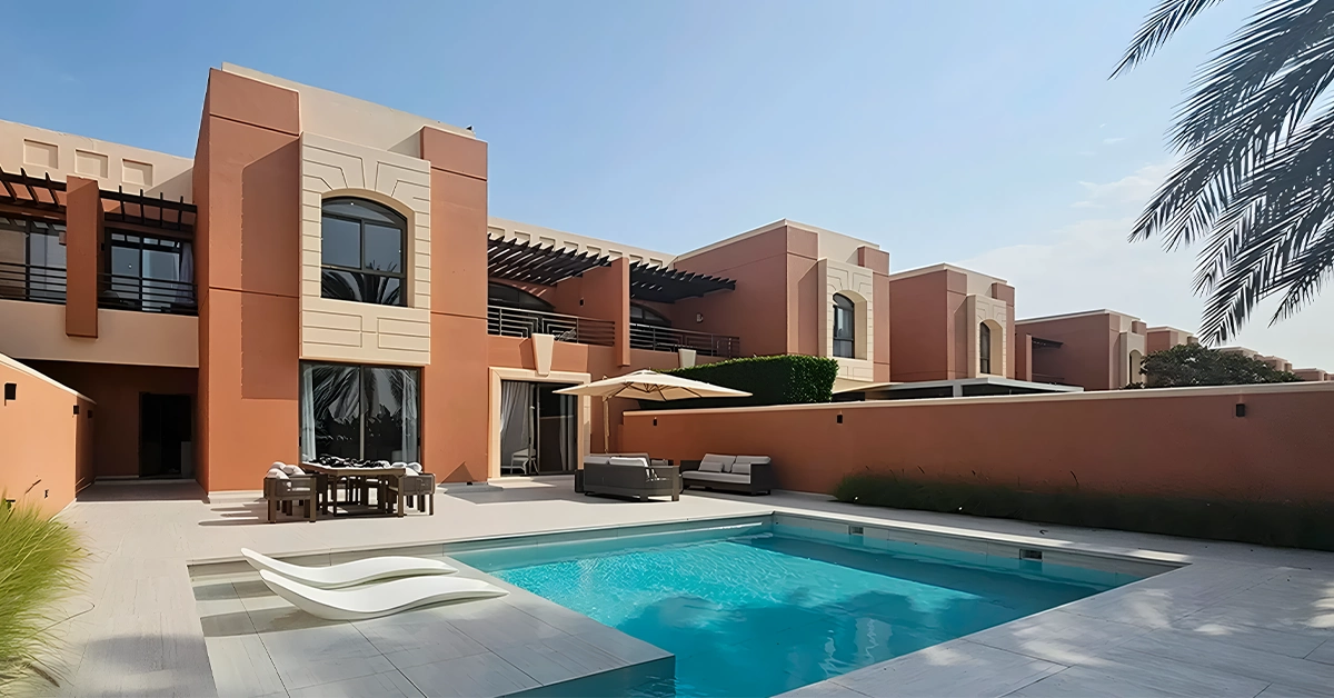 Fully equipped villa community in Abu Dhabi