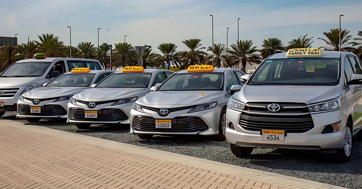  Taxi in Abu Dhbai