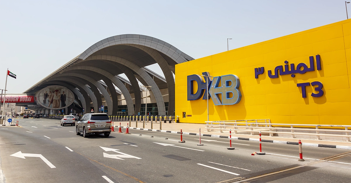 Terminal 3 DXB airport Parking