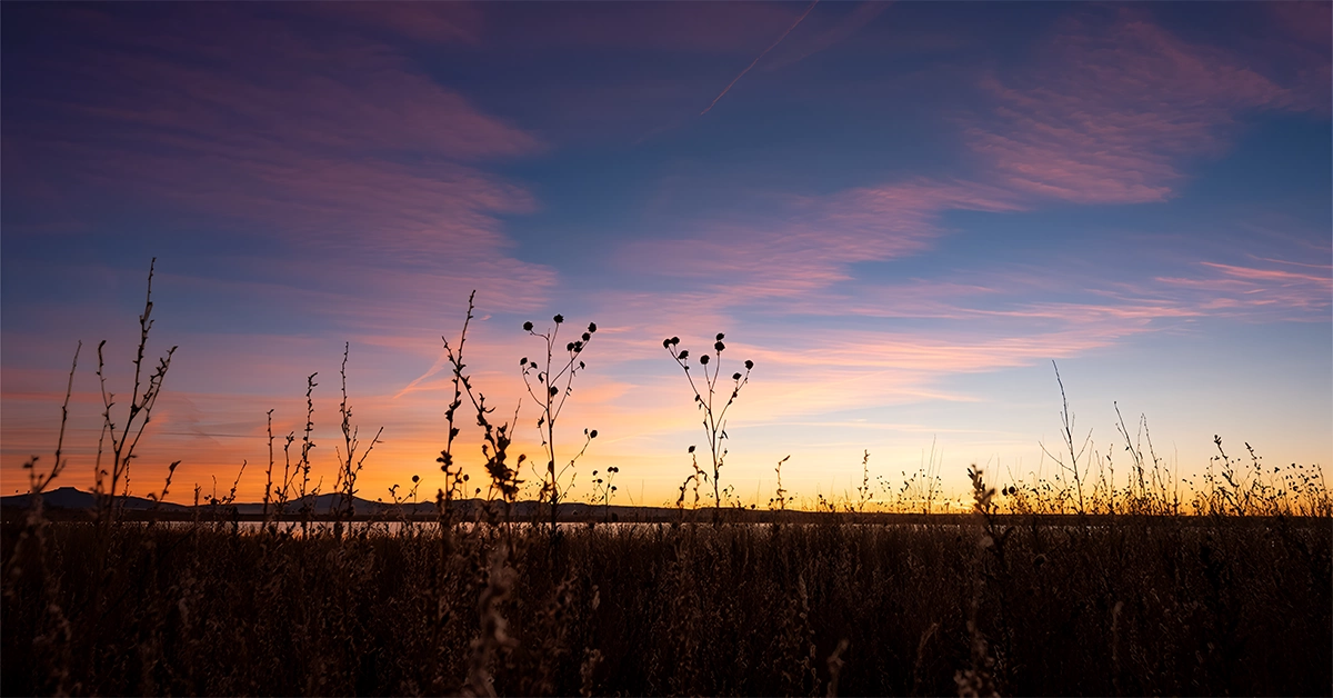 Sunrise at Lake Zakher
