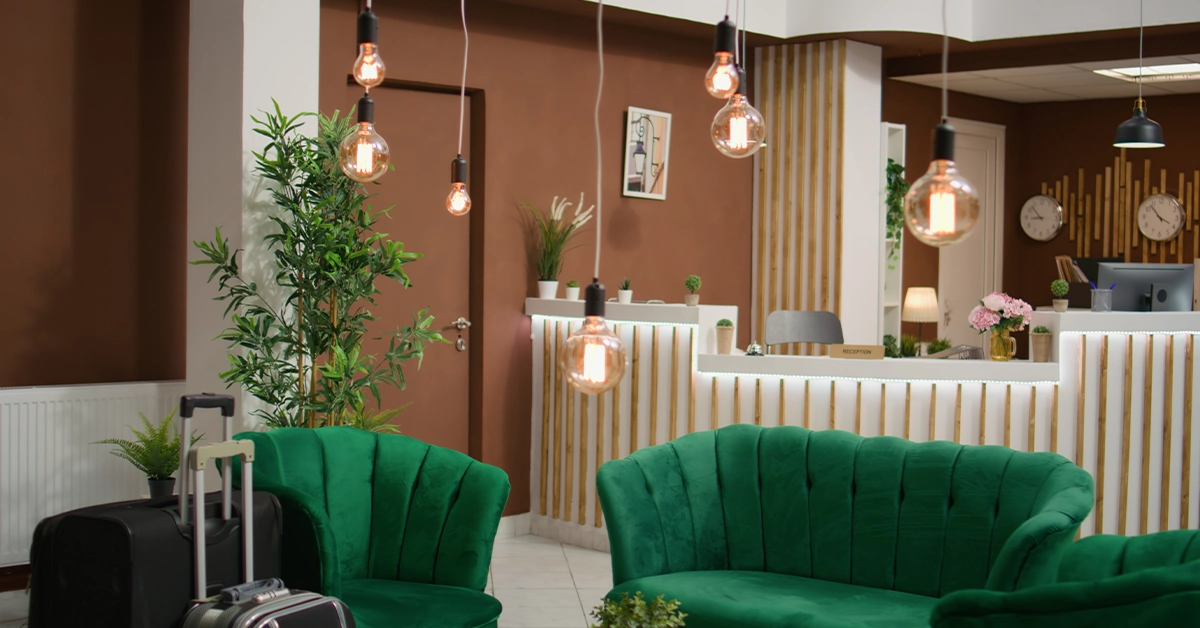 Hotel reception