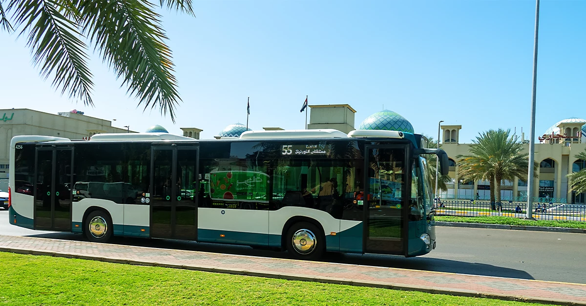 Bus in Abu Dhabi