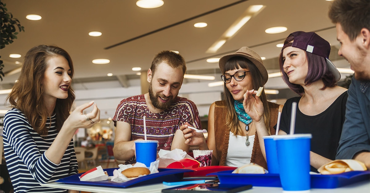  restaurant at a mall 