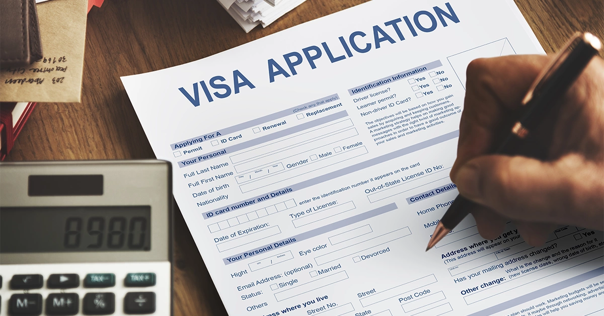 China visa application form for UAE residents