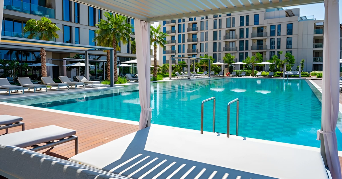 Rooftop Pool in Al Badia Residences