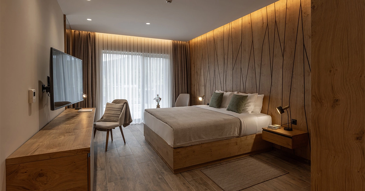 Interior of a holiday home in Dubai