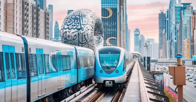UAE Exchange Metro Station