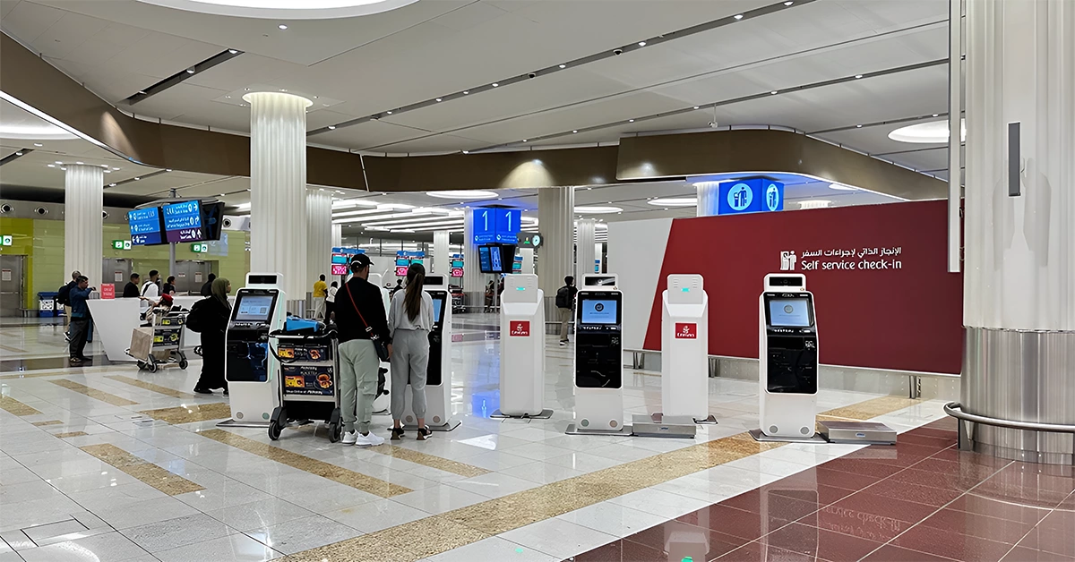  Smart Gate at DXB airport
