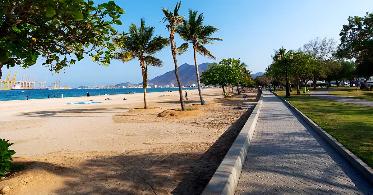 Khor Fakkan public beach