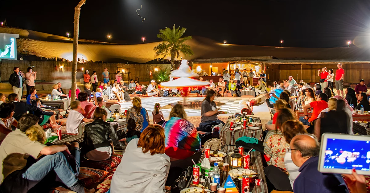 Bassata Village RAK evening show and bbq dinner