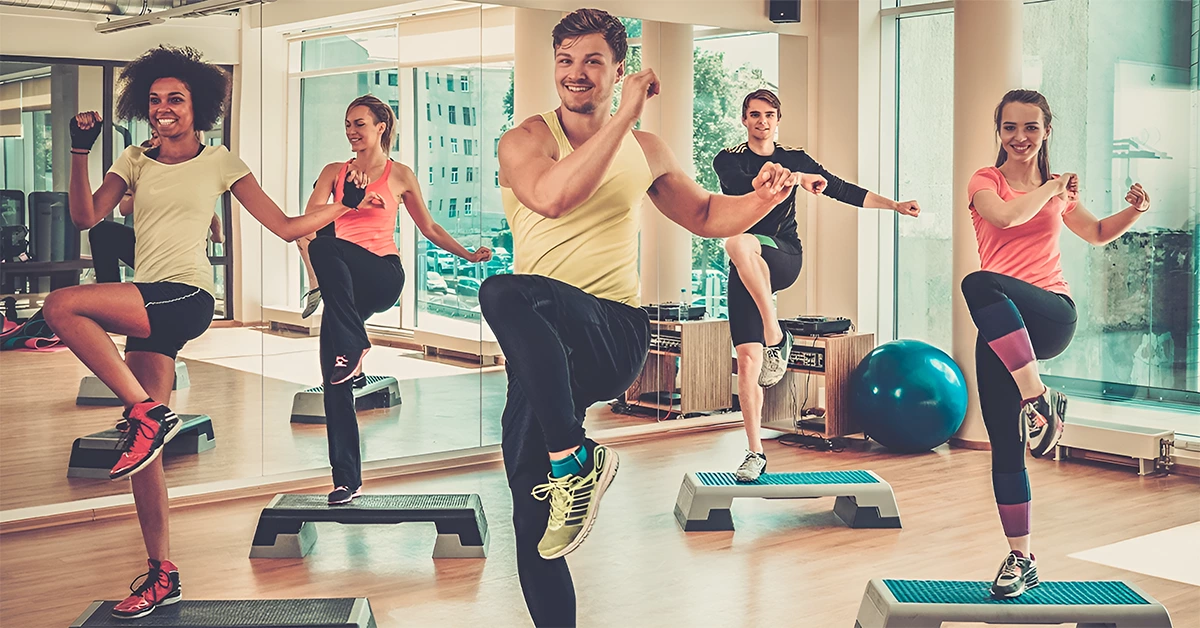Aerobic Class at Body Arts Fitness Gym in International City