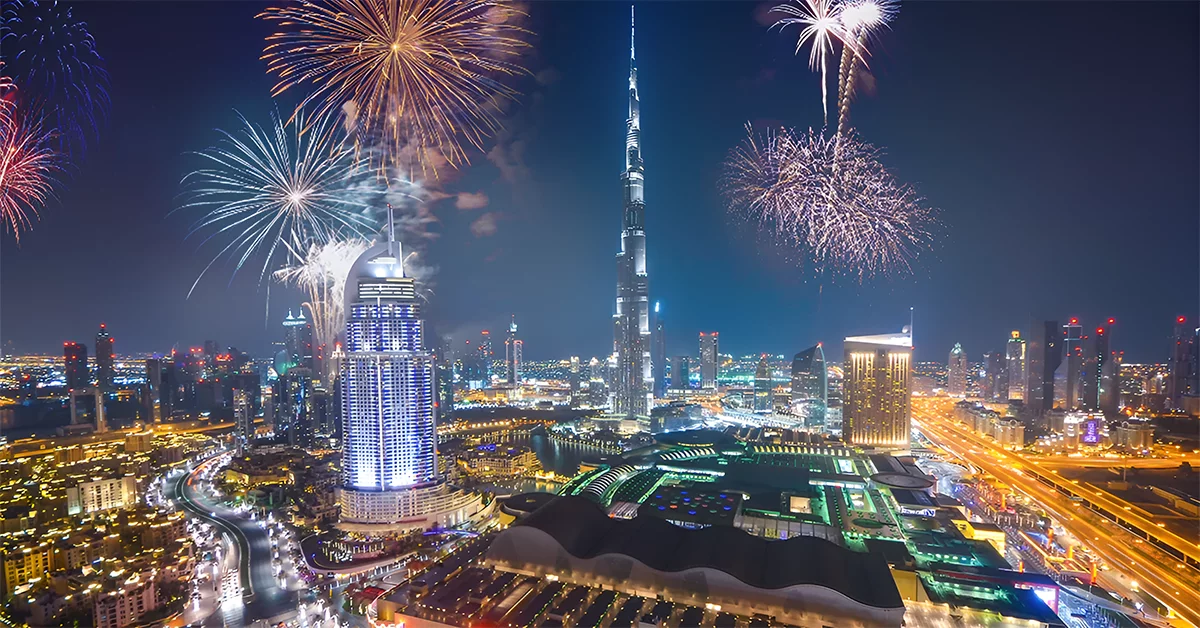 Enjoy fireworks display during festive seasons