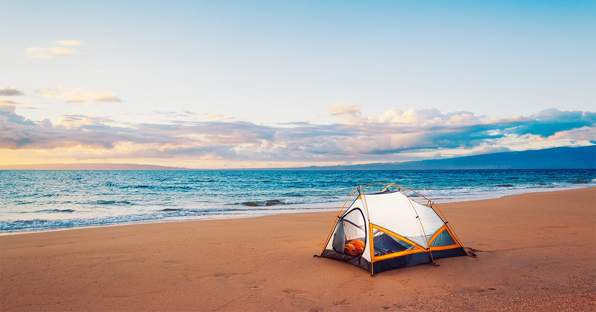Beach Camping in Fujairah