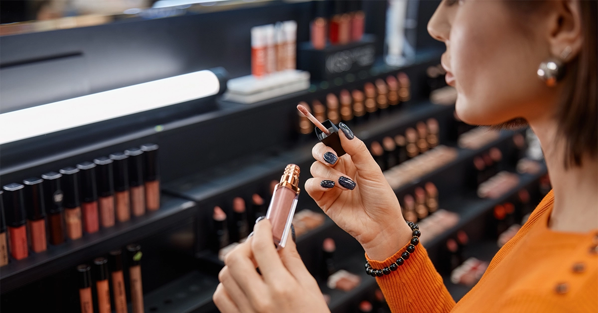 Cosmetic Shopping in Al Jimi Mall