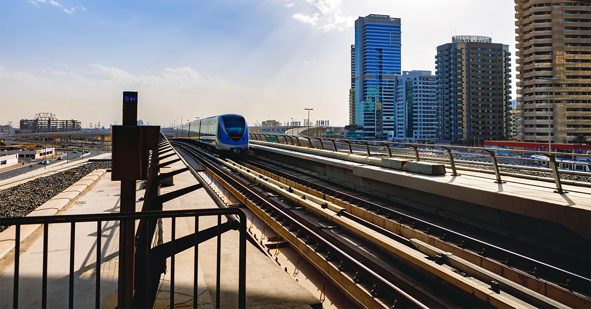 محطة مترو ابن بطوطة مفضلة لدى الكثيرين