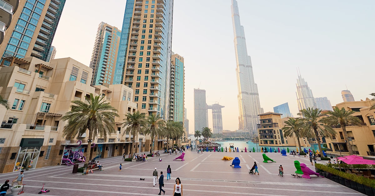Burj Plaza by Emaar experiences a high footfall during weekends