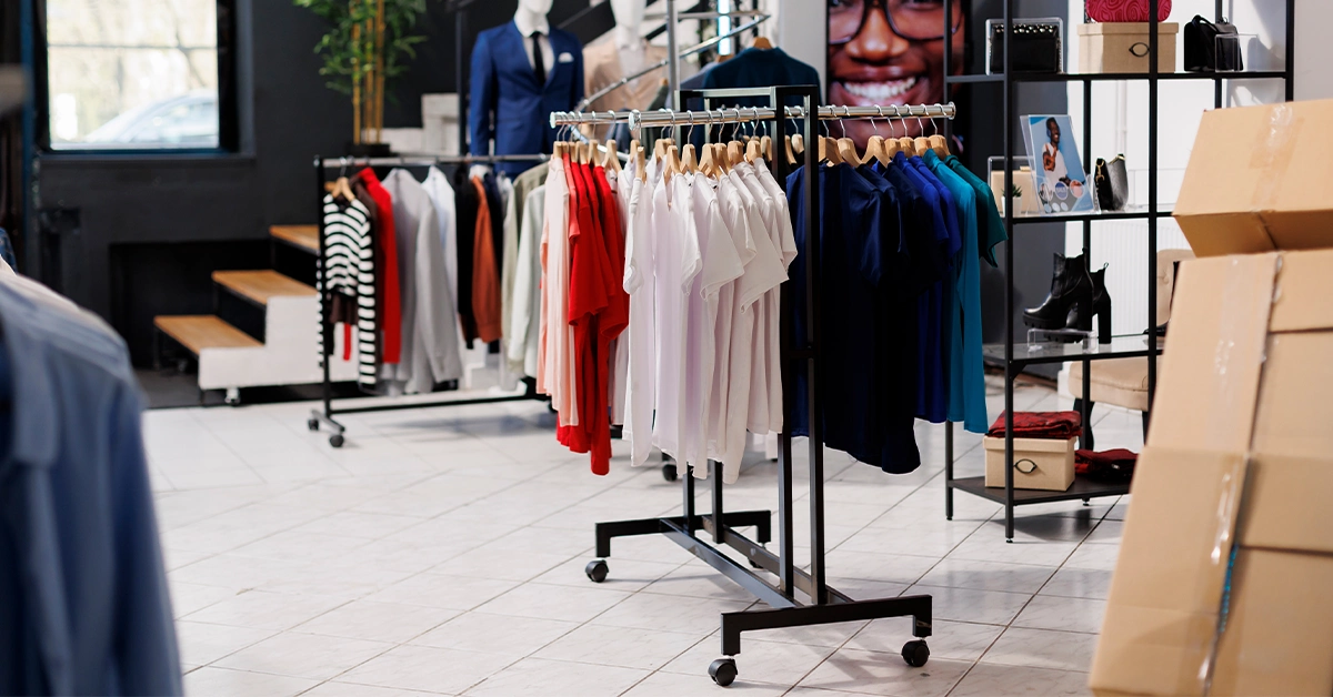 Clothing store in Trident mall