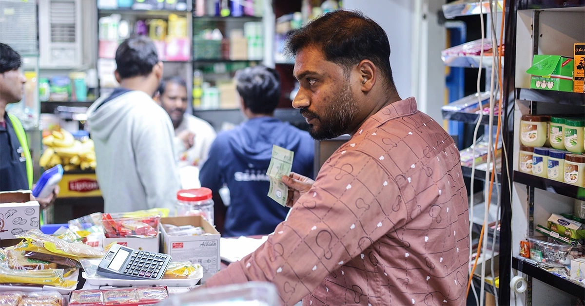 Local Market in Meena Bazaar Dubai