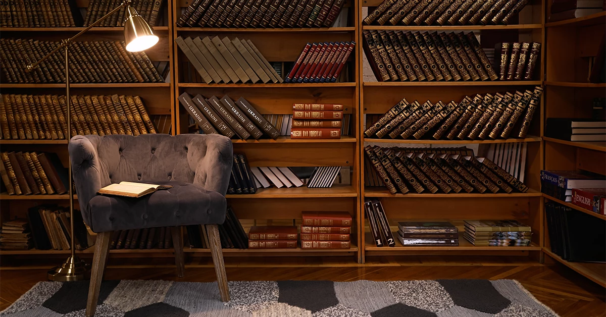 library at home design ideas