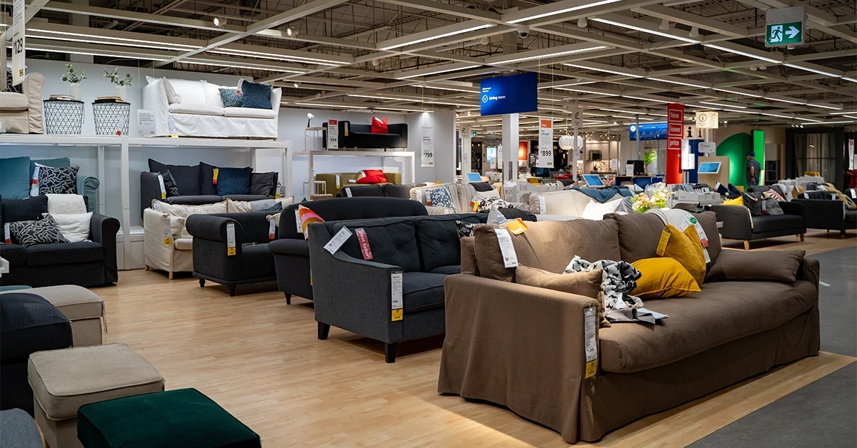 IKEA store furniture