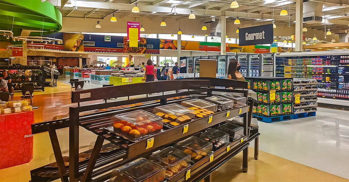 Bakery Items in Supermarket