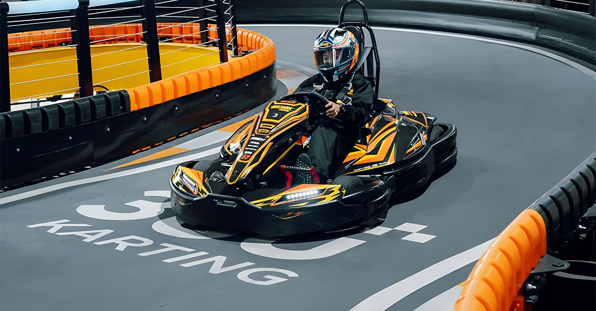 Multiplex Karting at Adrenark Adventure