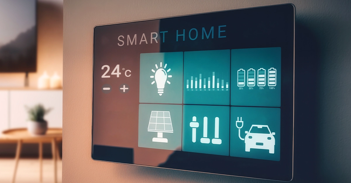 Smart home allows homeowners to control and manage different appliances remotely